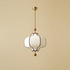 Lantern Grace Nordic Fabric Pendant Light