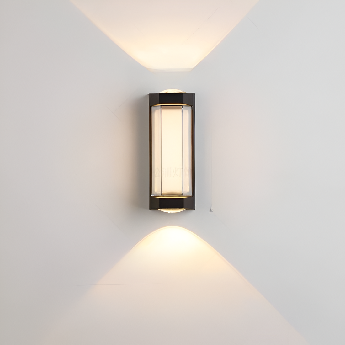 Nordic Up Down Acrylic Waterproof Minimalist Outdoor Wall Light
