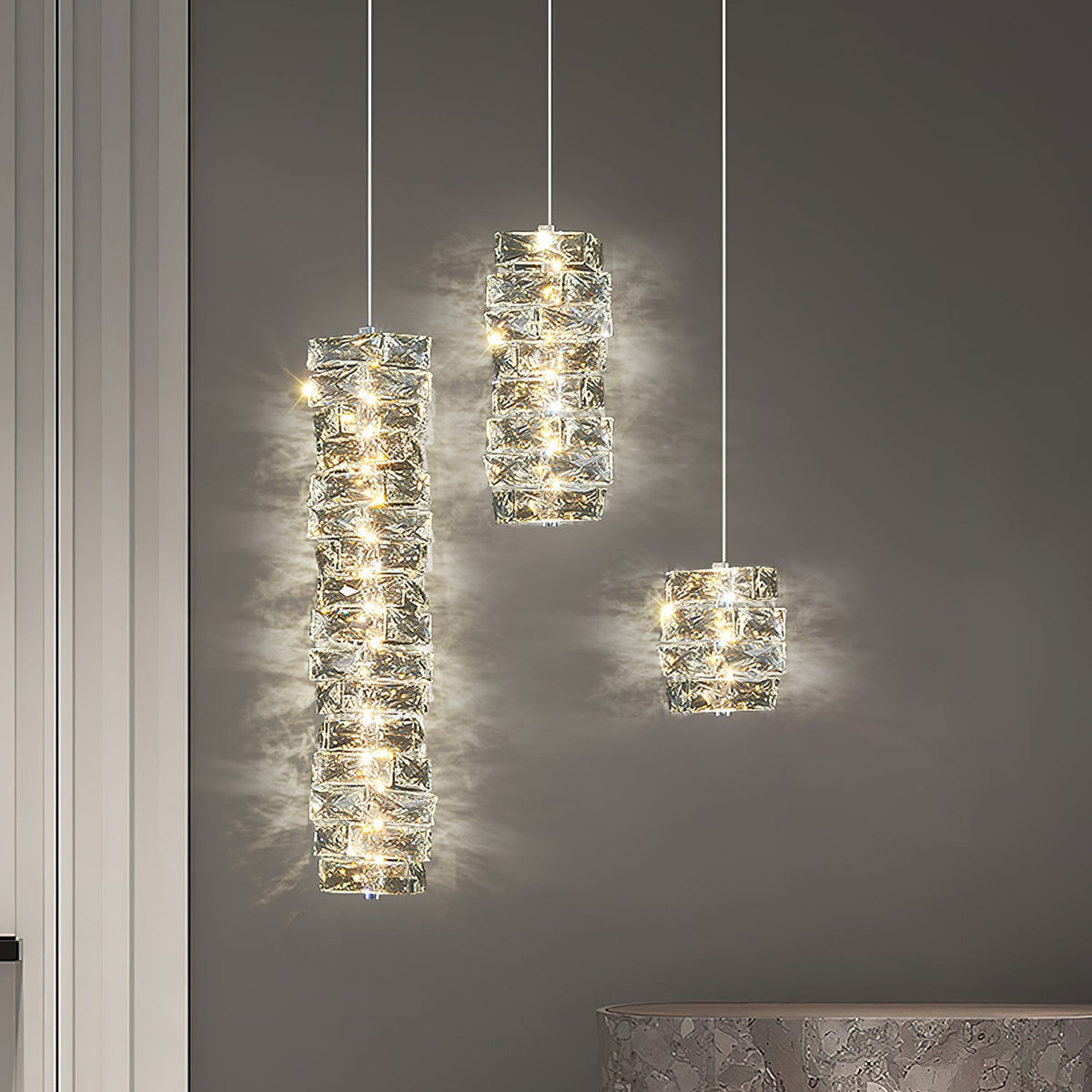 Light Luxury Leuchten Crystal Pendant Light