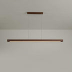 Xylo Linear Suspension Light Design in Wood