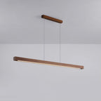 Xylo Linear Suspension Light Design in Wood