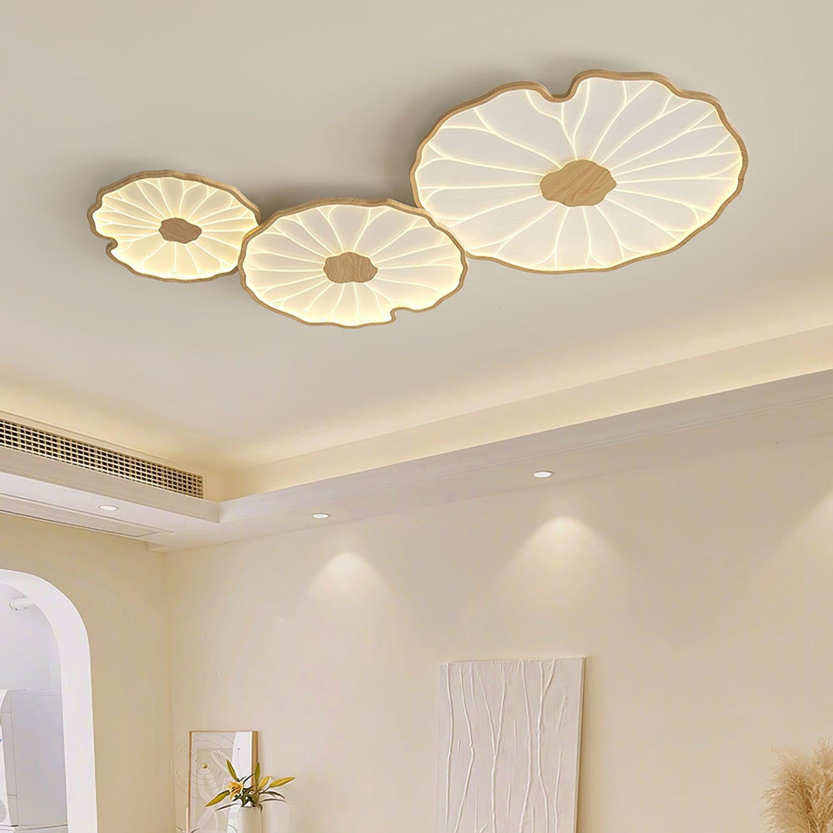 Nerea Lotus Modern Acrylic Ceiling Light