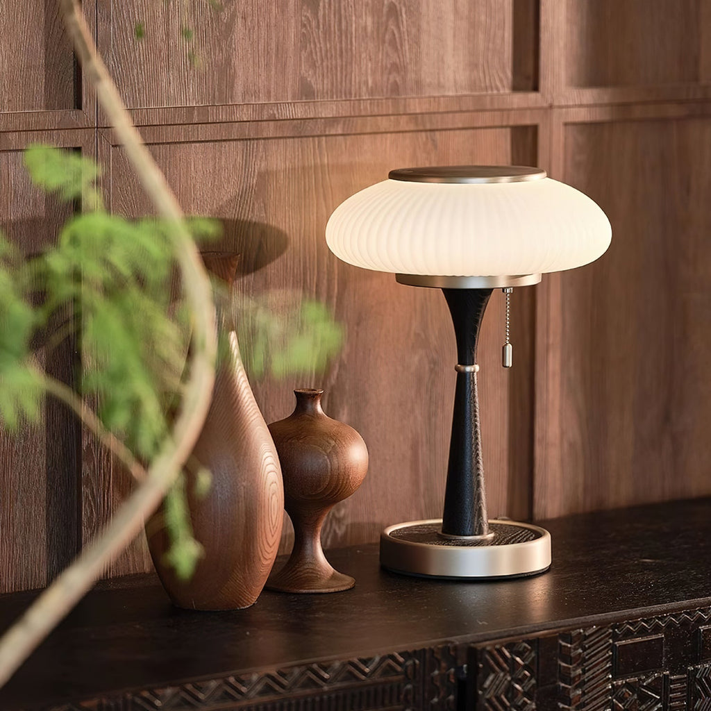 Brontea - Modern Table Lamp Mushroom Shape Minimalist Design