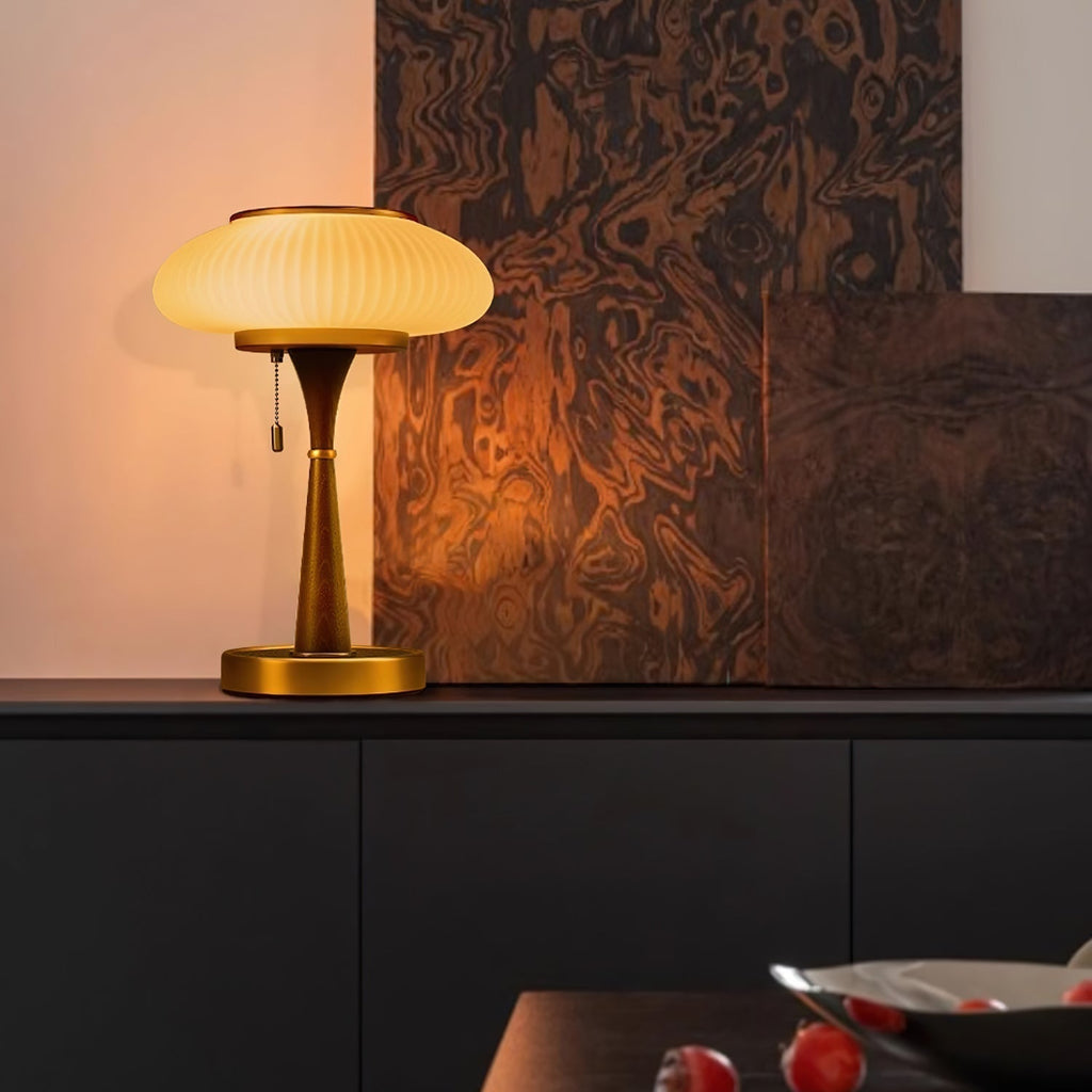 Brontea - Modern Table Lamp Mushroom Shape Minimalist Design