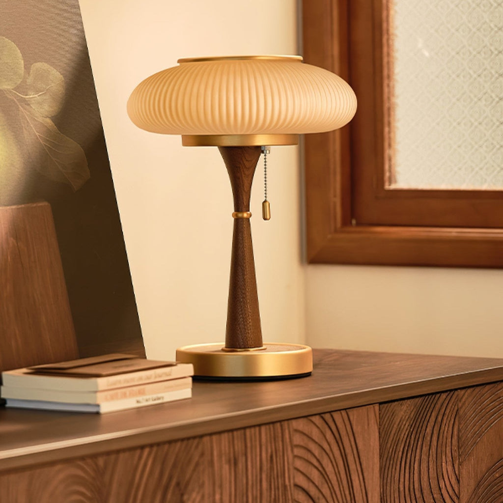 Brontea - Modern Table Lamp Mushroom Shape Minimalist Design