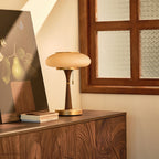 Brontea - Modern Table Lamp Mushroom Shape Minimalist Design