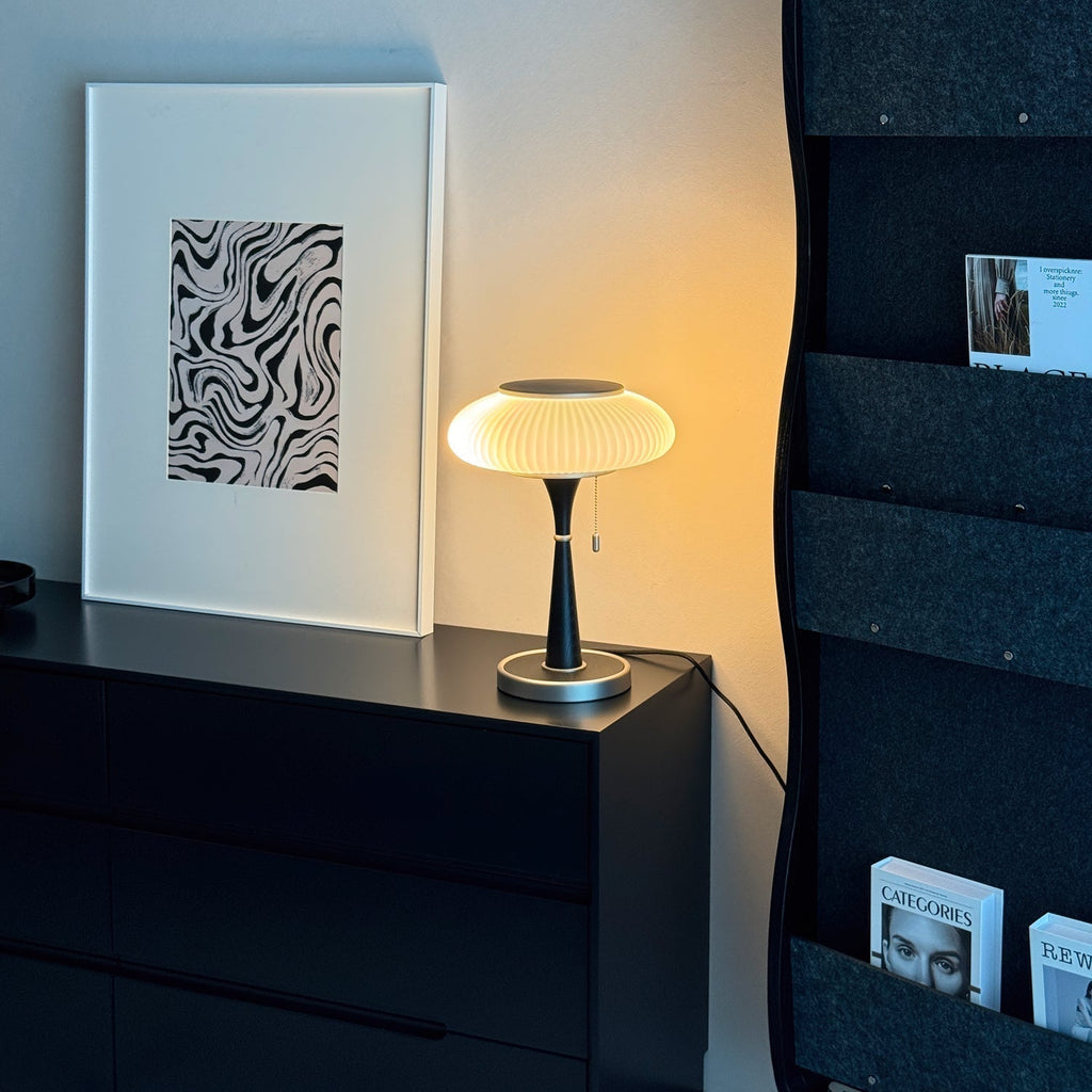 Brontea - Modern Table Lamp Mushroom Shape Minimalist Design
