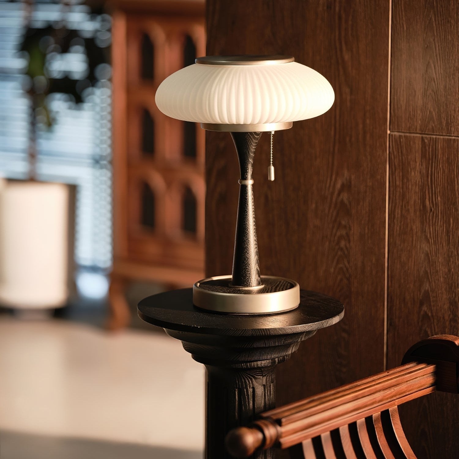 Brontea - Modern Table Lamp Mushroom Shape Minimalist Design