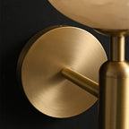 Ralin Wall Sconce Alabaster Flowers