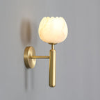 Ralin Wall Sconce Alabaster Flowers