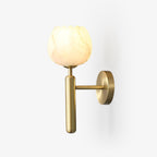 Ralin Wall Sconce Alabaster Flowers