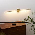 Wall Lamp Minimalist Linear Rod Double End Accent Modern Style