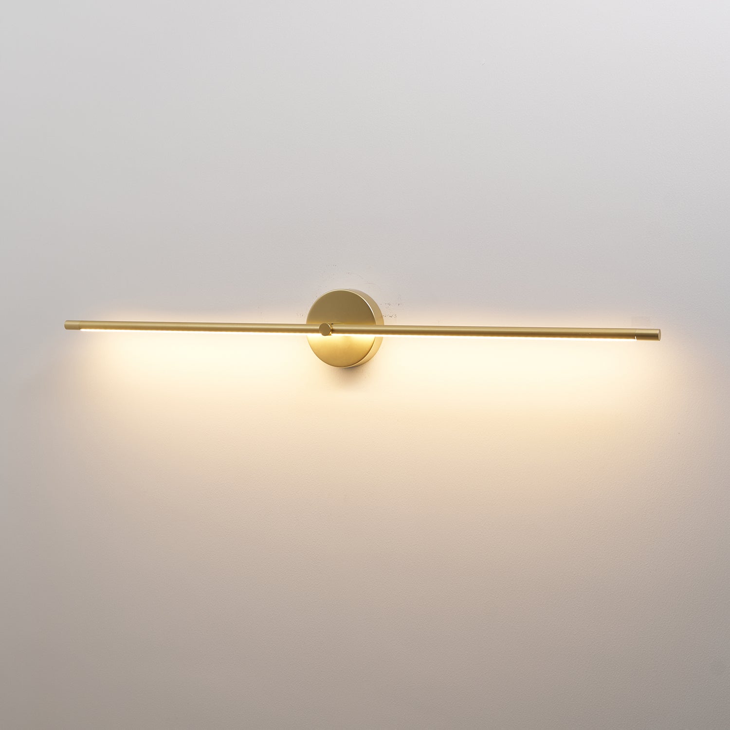 Wall Lamp Minimalist Linear Rod Double End Accent Modern Style