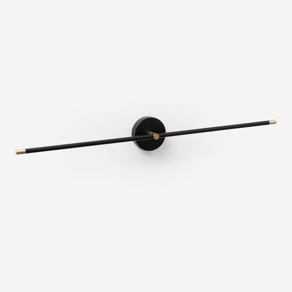 Wall Lamp Minimalist Linear Rod Double End Accent Modern Style