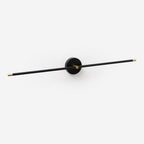 Wall Lamp Minimalist Linear Rod Double End Accent Modern Style