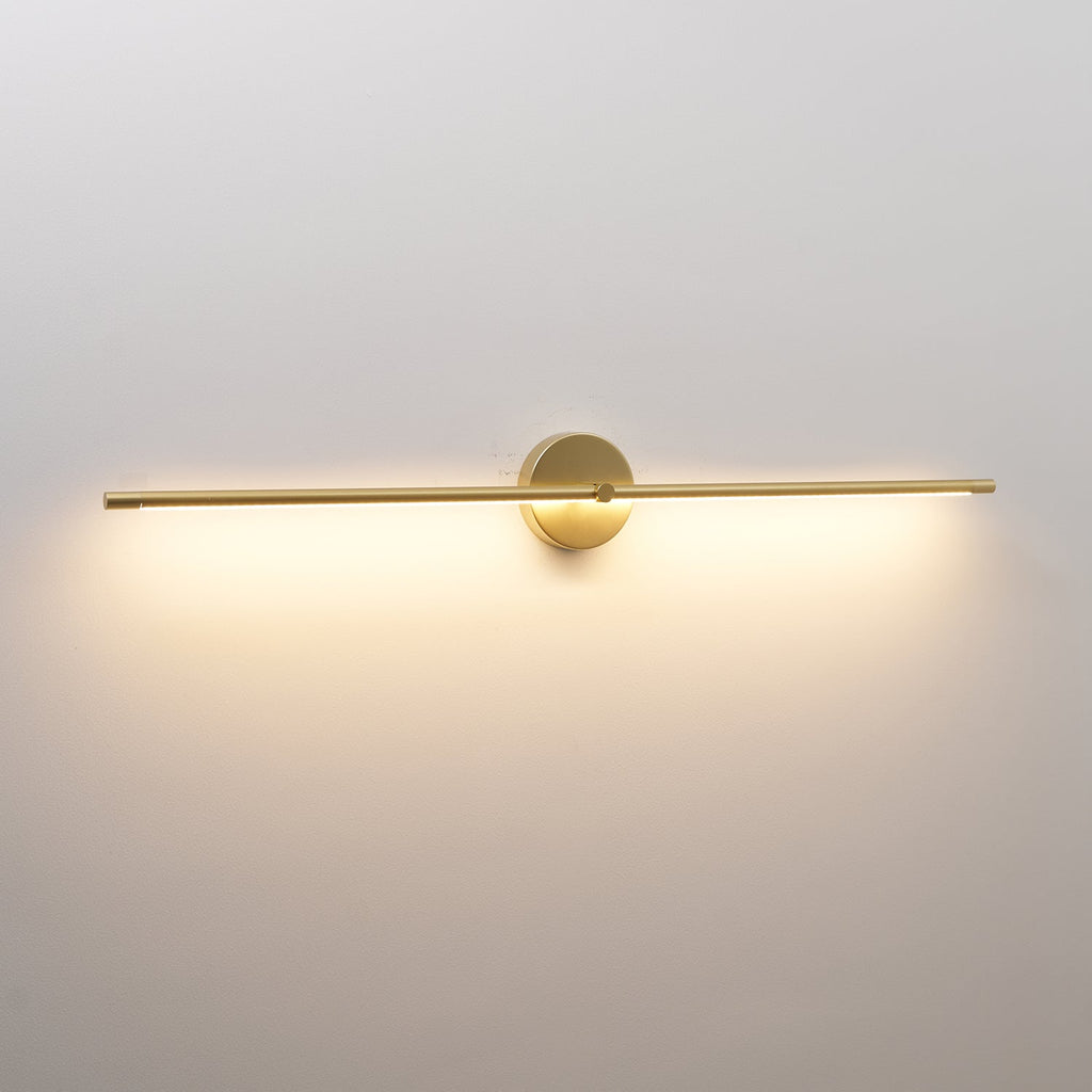 Wall Lamp Minimalist Linear Rod Double End Accent Modern Style