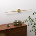 Wall Lamp Minimalist Linear Rod Double End Accent Modern Style