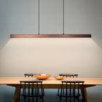 Thala Modern Linear Suspension Black/Brown Living Room