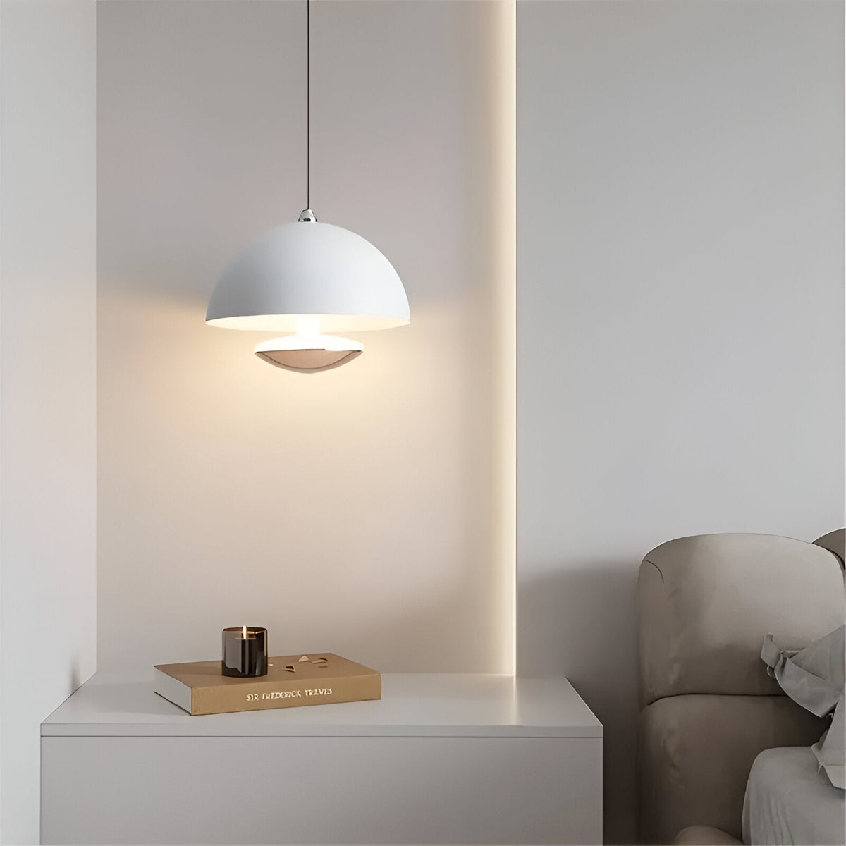 Modern Nordic Adjustable Cord LED Pendant Light