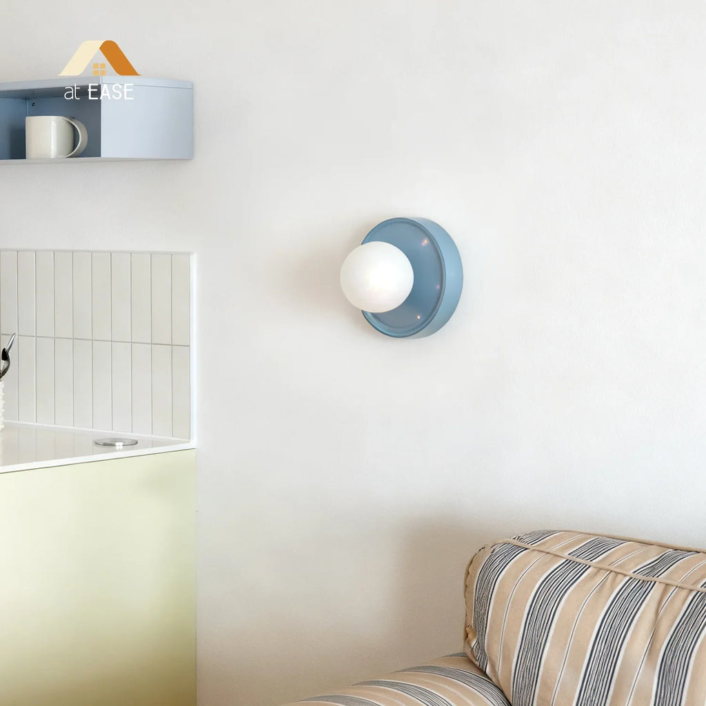 Nora Nordic Ceramic Orb Wall Light