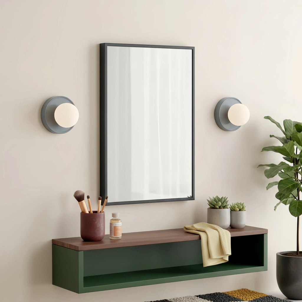 Nora Nordic Ceramic Orb Wall Light
