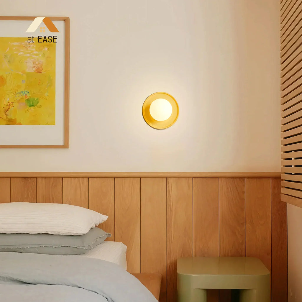 Nora Nordic Ceramic Orb Wall Light