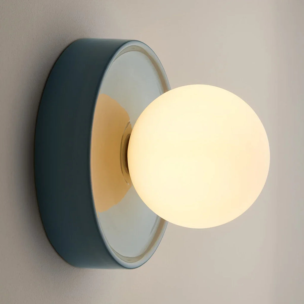 Nora Nordic Ceramic Orb Wall Light