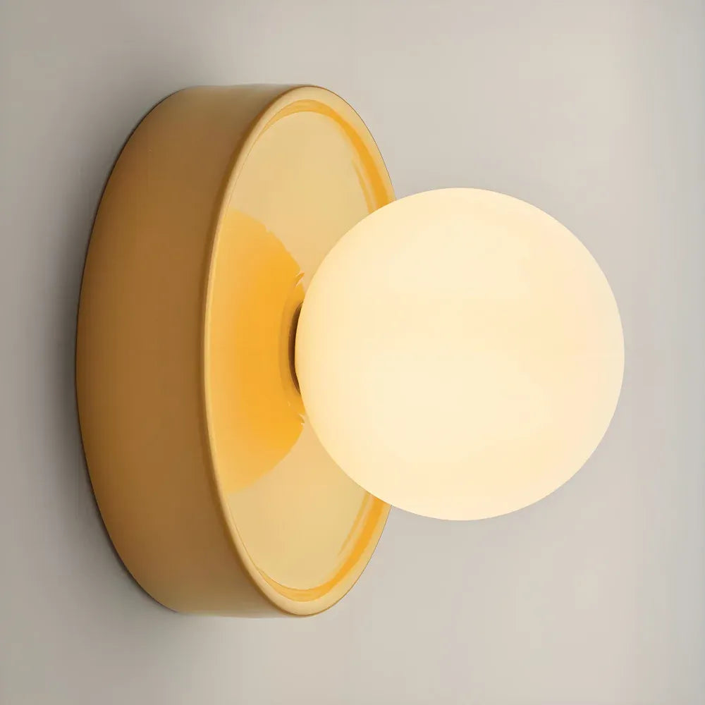 Nora Nordic Ceramic Orb Wall Light