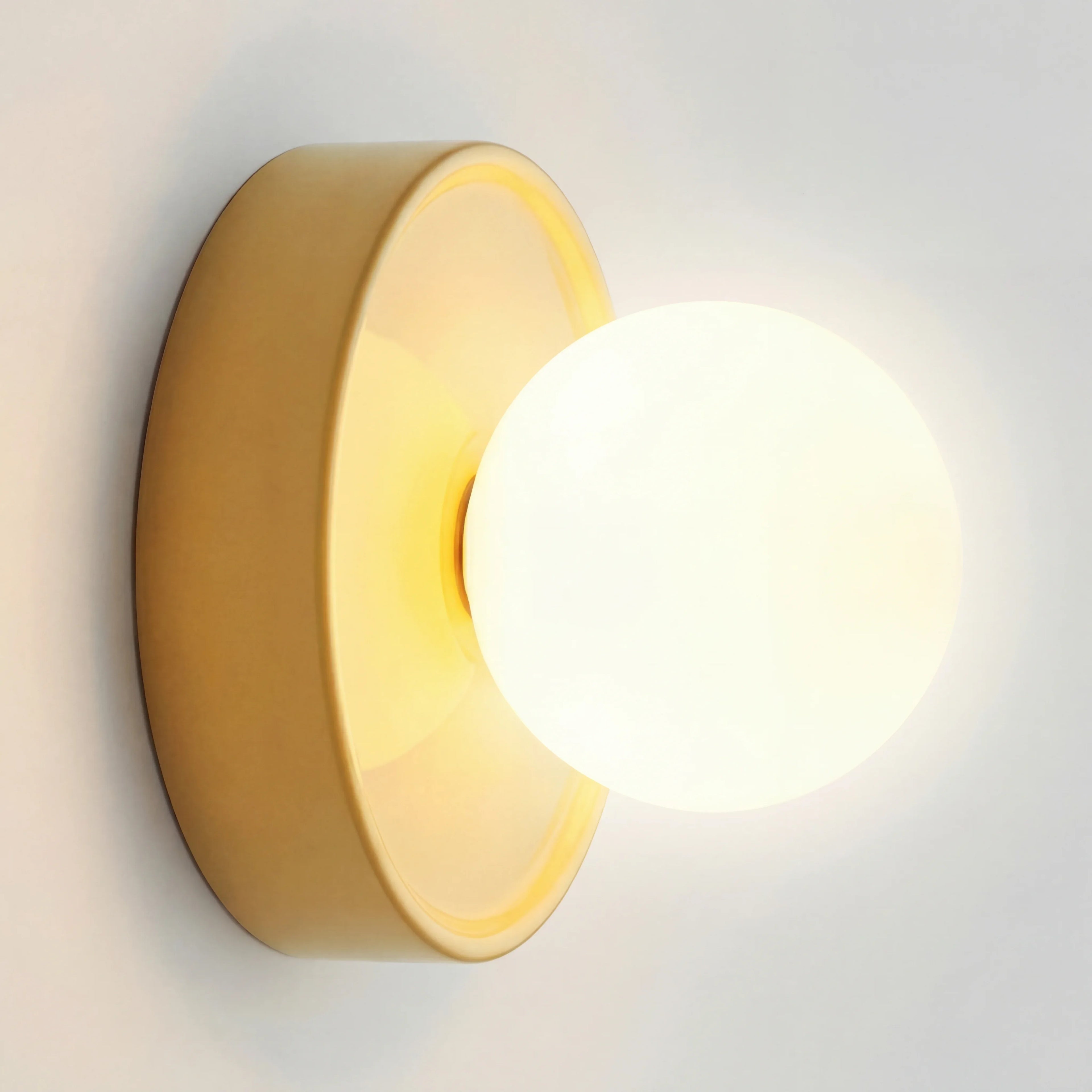 Nora Nordic Ceramic Orb Wall Light