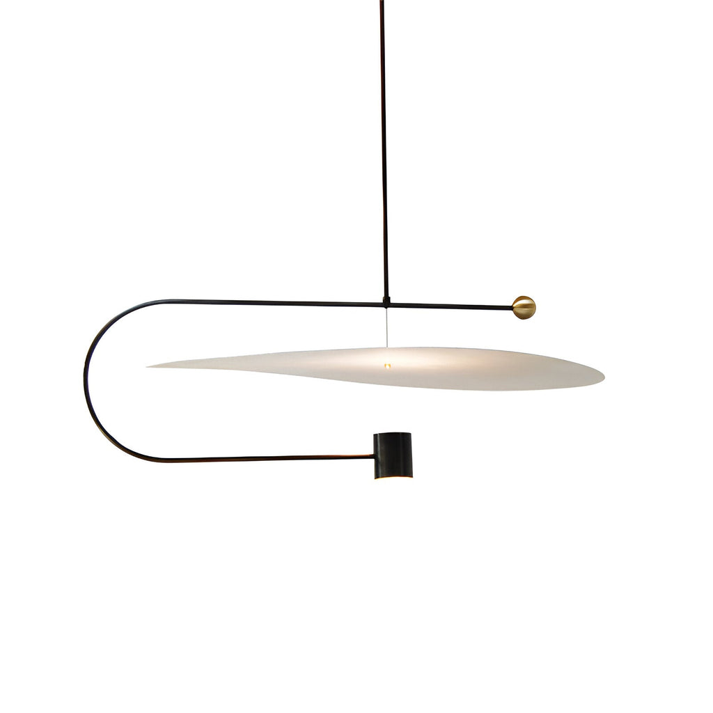 Nordic Float Disc Acrylic LED Pendant Light