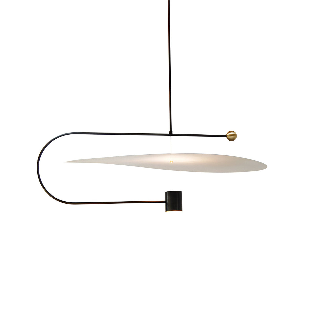 Nordic Float Disc Acrylic LED Pendant Light