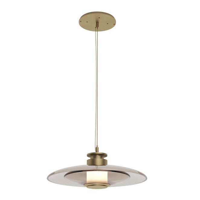 Nordic Glass Disc Shape Pendant Light