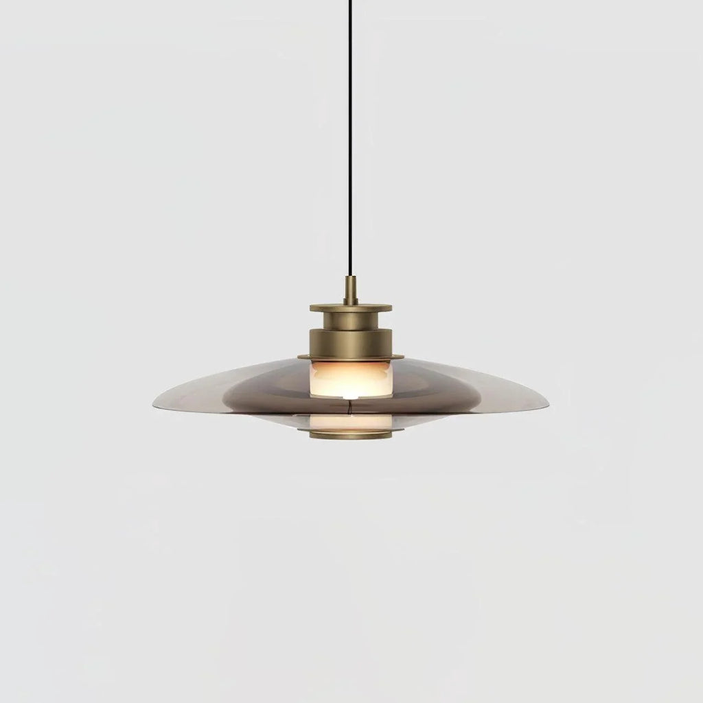Nordic Glass Disc Shape Pendant Light