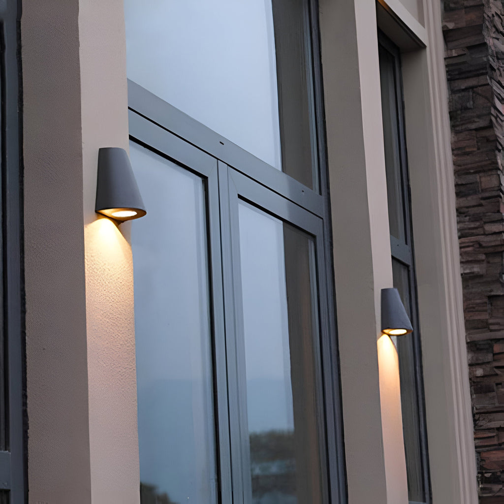 Nordic Aluminum Waterproof Outdoor Wall Light
