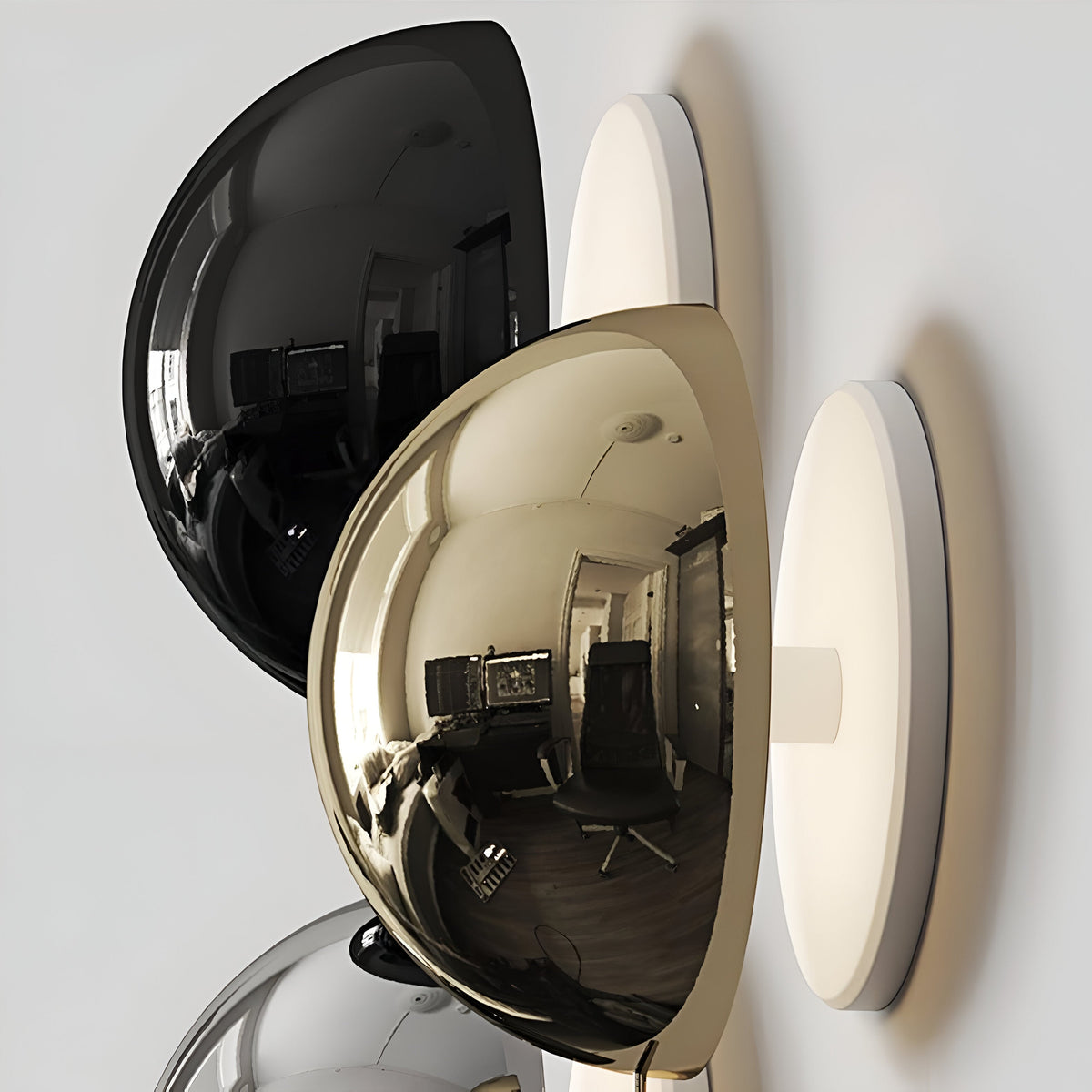Nordic Iron Eclipse Wall Light