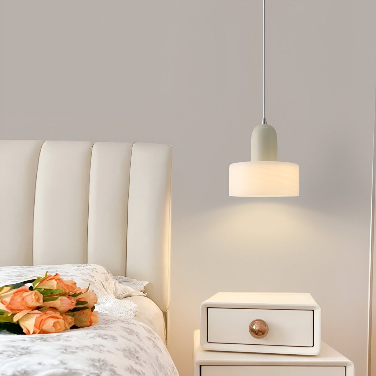 Nordic Iron Glass Suspension Pendant Light