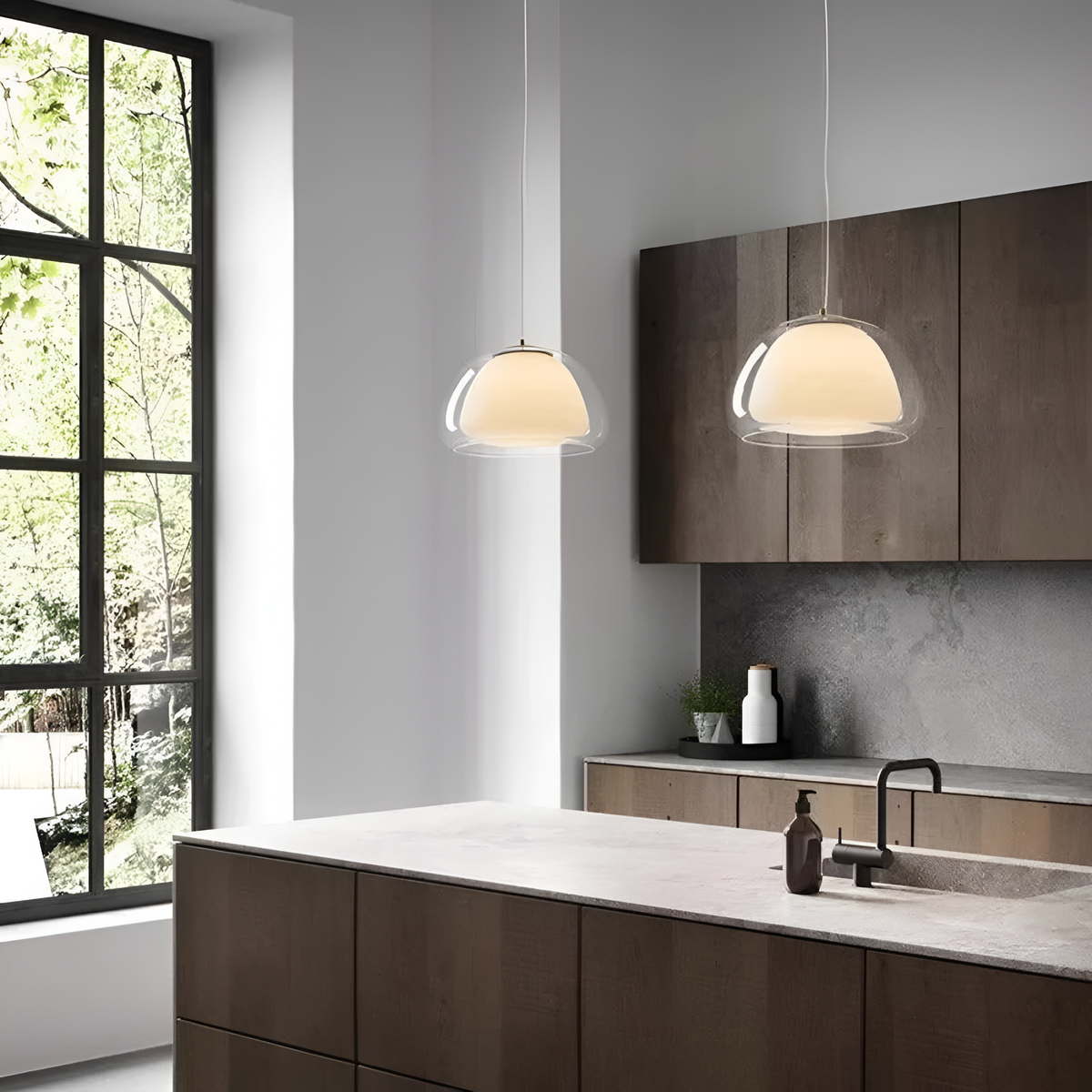 Nordic Jelly Glass Soho Pendant Light