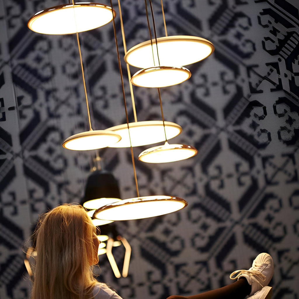 Nordic Modern Flying Saucer Pendant Light