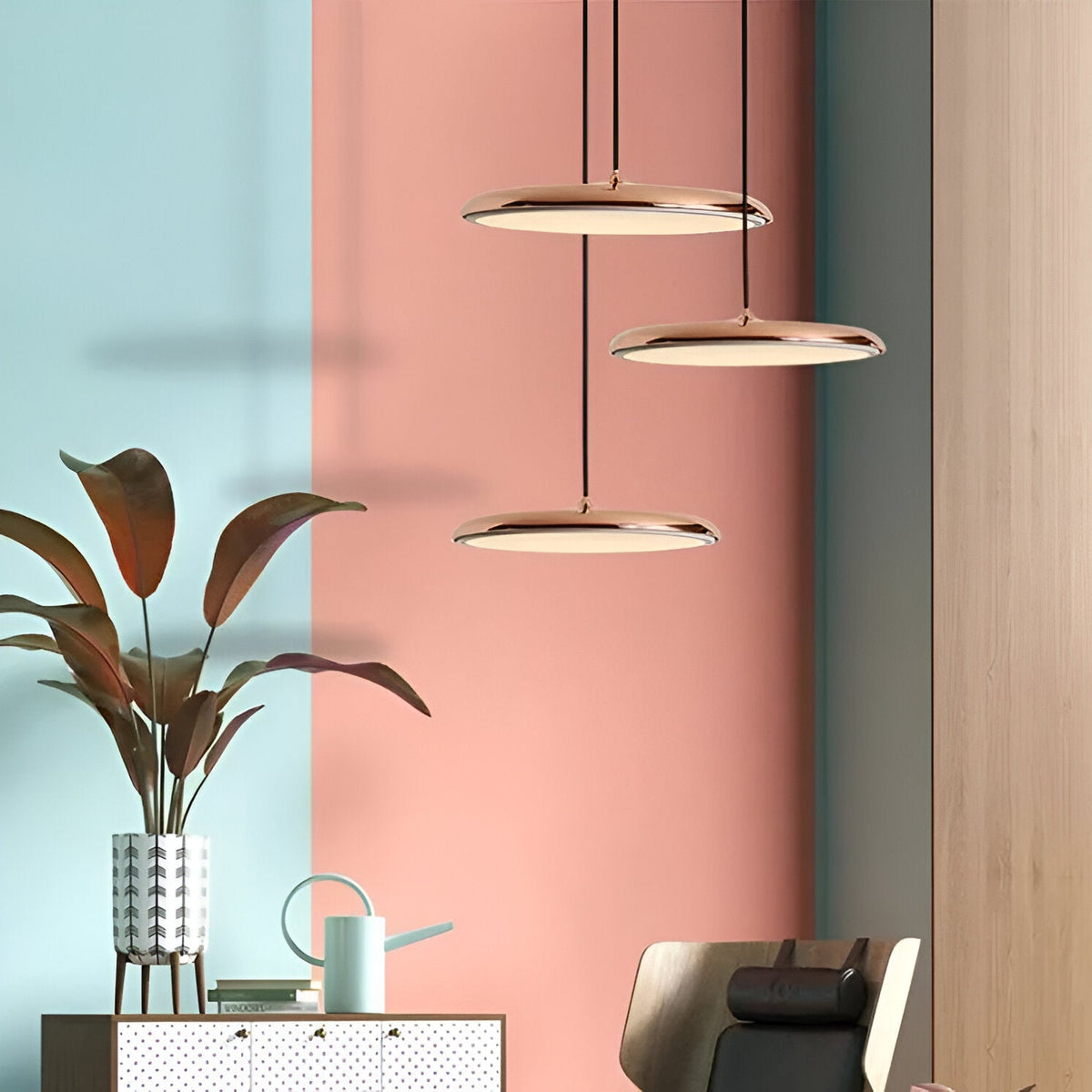 Nordic Modern Flying Saucer Pendant Light