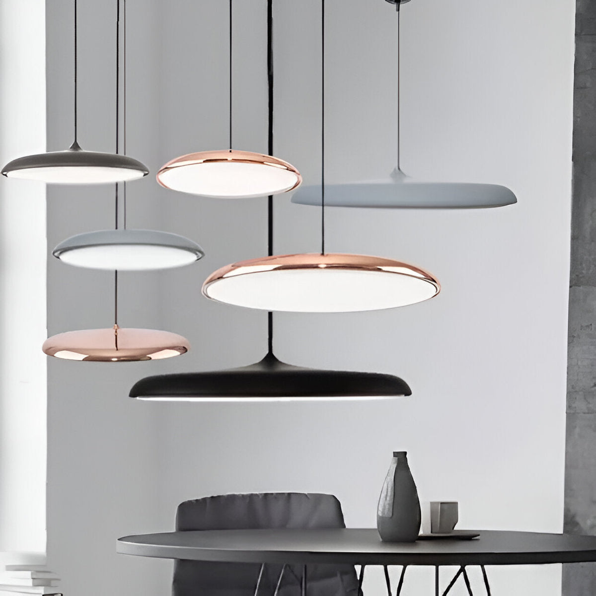 Nordic Modern Flying Saucer Pendant Light