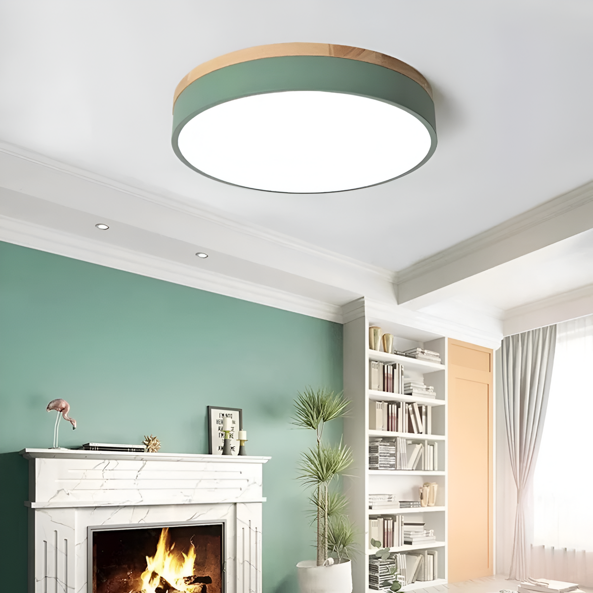 Nordic LED Round Flush Acrylic Minimalist Ceiling Light