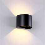 Nordic Round Shaped Waterproof Outdoor Wall Light