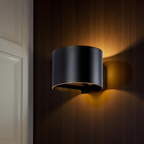 Nordic Round Shaped Waterproof Outdoor Wall Light