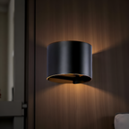 Nordic Round Shaped Waterproof Outdoor Wall Light