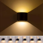 Nordic Round Shaped Waterproof Outdoor Wall Light