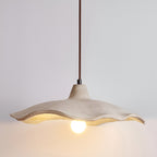 Nordic Wabi Sabi Flower Shaped Cement Pendant Light
