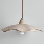 Nordic Wabi Sabi Flower Shaped Cement Pendant Light
