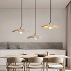 Nordic Wabi Sabi Flower Shaped Cement Pendant Light