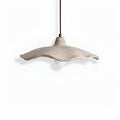 Nordic Wabi Sabi Flower Shaped Cement Pendant Light