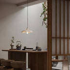 Nordic Wabi Sabi Flower Shaped Cement Pendant Light